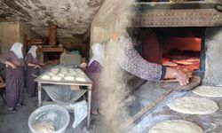 Diyarbakır’da meşe odununda ekmek geleneği