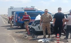 Diyarbakır’da TIR ile otomobil çarpıştı: 1’i ağır, 4 yaralı