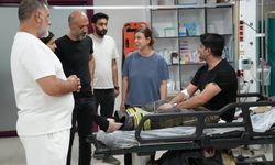 Başkan Bucak, Diyarbakır’daki yangında yaralananları hastanede ziyaret etti