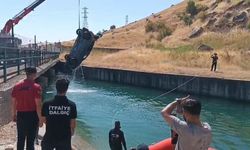 Diyarbakır’da can pazarı: Otomobil sulama kanalına uçtu