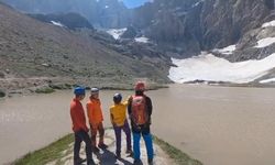 Hakkari'de dağcıların zorlu tatbikatı