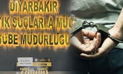 Diyarbakır’da yakalandı, iç beden muayenesinde 596 gram eroin çıktı