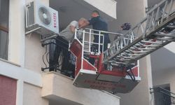 Elazığ'da binanın bodrum katında yangın