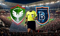 Amedspor-Başakşehir maçının hakemi belli oldu