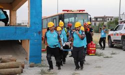 Adıyaman’da gerçek gibi deprem tatbikatı