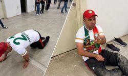 Amedspor-Beşiktaş maçında tepki çeken görüntüler! Engelli taraftarlar tuvalete sürünerek gitti…