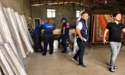 Diyarbakır’da halı yıkama fabrikalarına baskın: 5 iş yeri kapatıldı
