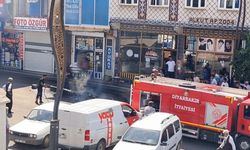 Diyarbakır’da hareket halindeki motosiklet alev alev yandı
