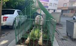 Diyarbakır'da İstiklal Savaşı gazisine ait mezar, yerleşim yerinin ortasında kaldı