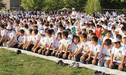 Diyarbakır’da çocuklar namazla buluştu