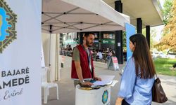 Diyarbakır’da üniversite öğrencileri ‘Hoş geldin’ standında karşılanıyor