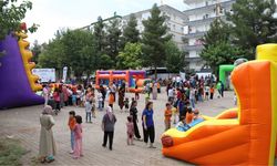 Diyarbakır’da yüzlerce çocuk spor ve eğlenceyle buluştu