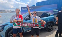 Cizreli sporcu yüzlerce sporcuyu geride bıraktı