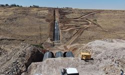 Diyarbakır’da dev sulama projesinde çalışmalar sürüyor