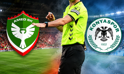 Amedspor-Konyaspor maçının hakemi belli oldu