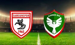 Samsunspor-Amedspor maçının ilk 11’leri belli oldu