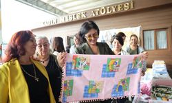 Diyarbakır’da kadınlara tekstil kursu katılım belgesi