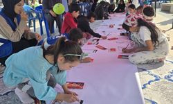 Adıyaman’da miniklerin Filistinli duyarlılığı