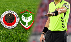 TFF Gençlerbirliği-Amedspor maçının hakemi belli oldu