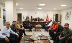 Koçeroğlu ve yönetiminden DTSO’ya hayırlı olsun ziyareti