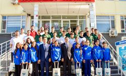 Diyarbakır Çınar’da genç sporculara destek