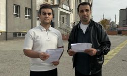 Aynı sınava giren baba oğul herkese örnek oldu