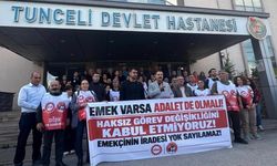 Tunceli Devlet Hastanesi’nde görev değişikliği tartışması: DİSK’ten ‘objektif kriter’ çağrısı