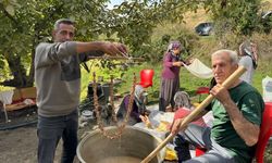 Diyarbakır’da üzümler kışlık lezzetlere dönüşüyor