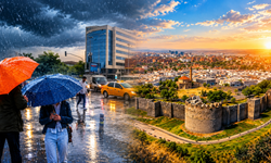 Meteoroloji saat vererek uyardı; Diyarbakır’a kuvvetli sağanak geliyor
