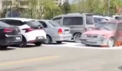 Diyarbakır Fenni Muayene İstasyonu'nda yangın paniği