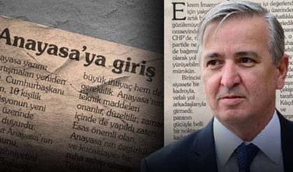 Eski Erdoğan Metin Yazarı Aydın Ünal’dan Anayasa’ya Sert Saldırı