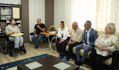 Diyarbakır’da Engelliler Haftası’nda duygusal ziyaret