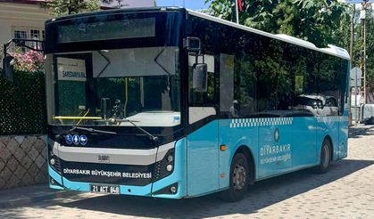 Eğil’de otobüs seferleri başladı