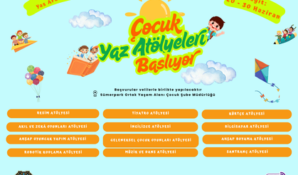 Diyarbakır’da çocuklar için ücretsiz yaz atölyeleri başlıyor