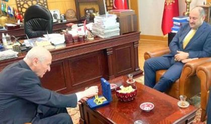 Şanlıurfa Büyükşehir Belediye Başkanı Gülpınar'dan Bahçeli'ye Ziyaret