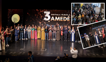 Amed Uluslararası Film Festivali görkemli ödül töreniyle sona erdi