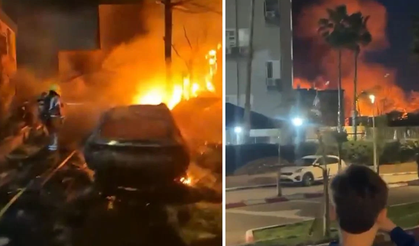 İsrail'in Demir Kubbe'si yanlışlıkla binayı vurdu!