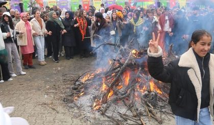Diyarbakır’ın ilçelerinde Newroz renkli ve coşkulu geçti