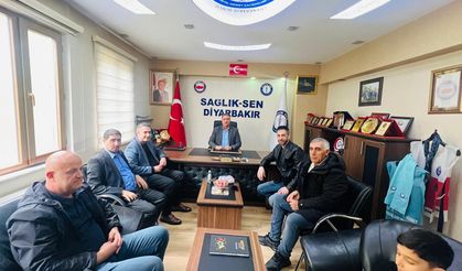 Sağlık-Sen Diyarbakır’da bayramlaştı