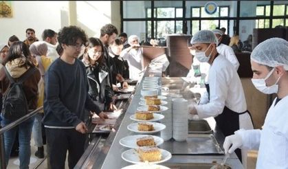 Diyarbakır’da Dicle Üniversitesi’nde öğrencilere ücretsiz yemek imkanı