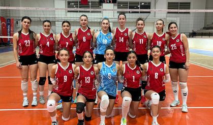 Diyarbakırlı kızlar voleybolda firesiz devam