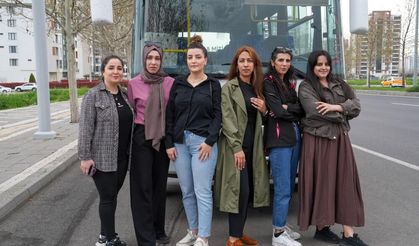 Diyarbakır’da direksiyon artık kadınlarda