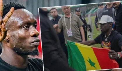 Amedsporlu Diagne’nin bayrak krizi meclis gündeminde