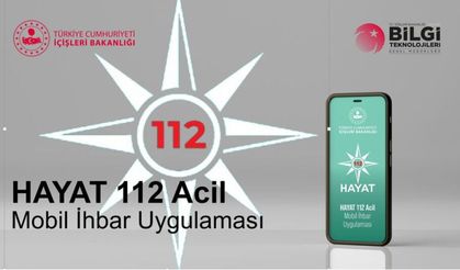 Diyarbakır ilk 7’de! HAYAT 112 acil uygulamasına yoğun ilgi