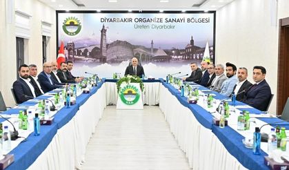 Diyarbakır OSB’de gelecek planları masaya yatırıldı