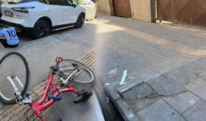 Diyarbakır'da kaldırımdaki kot farkı kazaya neden oldu
