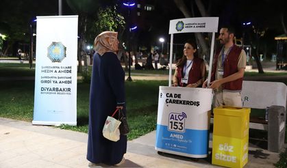 Diyarbakır'da "Söz Sizde" stantlarına yoğun ilgi