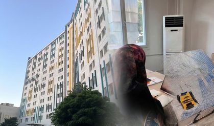 Diyarbakır'da yurtta klima yok, öğrenciler yemekhaneye sığınıyor