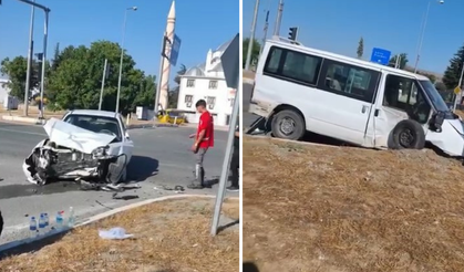 Elazığ-Diyarbakır karayolunda kaza! 2 yaralı
