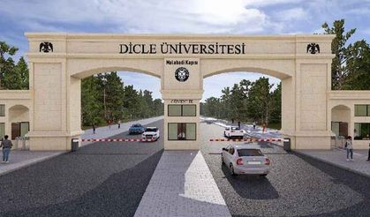 Diyarbakır’ın mimarisi Dicle Üniversitesi’nin kapılarına yansıdı